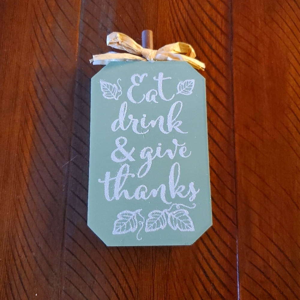 🎉5/$10 Thanksgiving decor stand alone sign